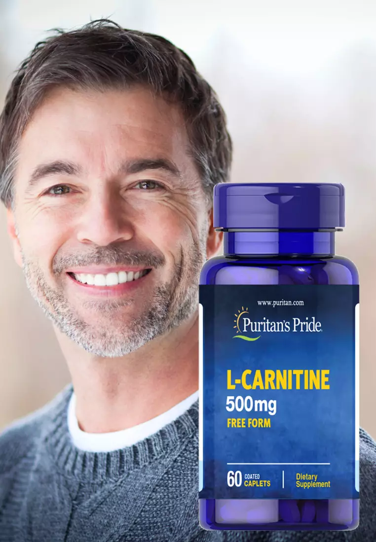 Buy Puritan's Pride Philippines LCarnitine 500 mg 60 caplets 2024