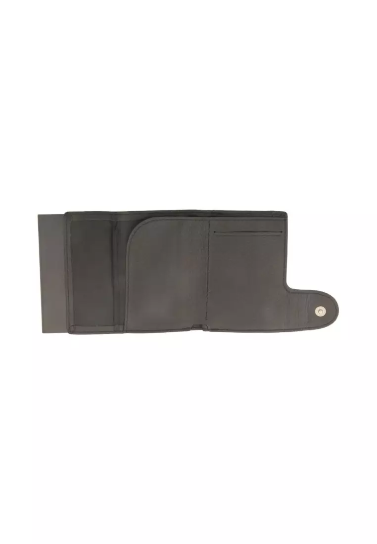 C-Secure Italian Leather Wallet (Testa Di Moro D32444/Grey