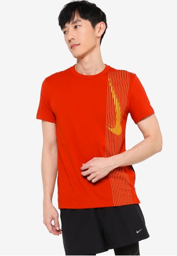 Jual Nike Men S Dri Fit Short Sleeve Training Top Original Zalora Indonesia