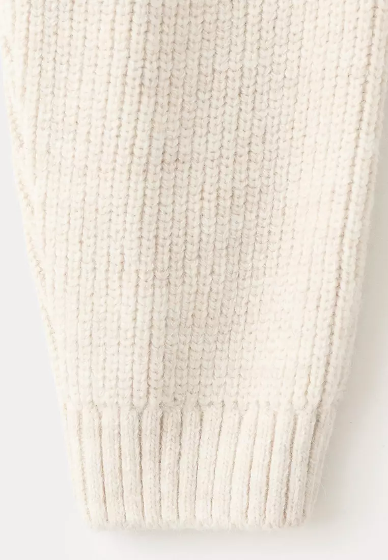 V-Neck Cardigan with Bows