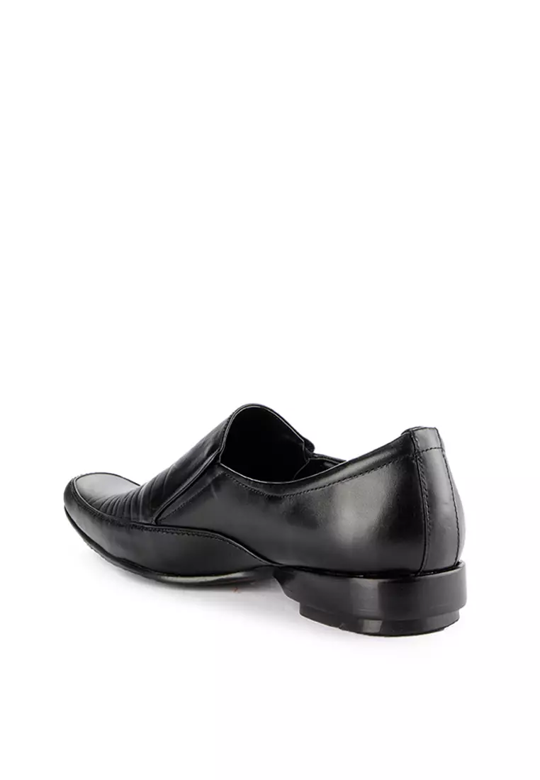 Weston Sepatu Pantofel Kantor Pria Kulit Asli