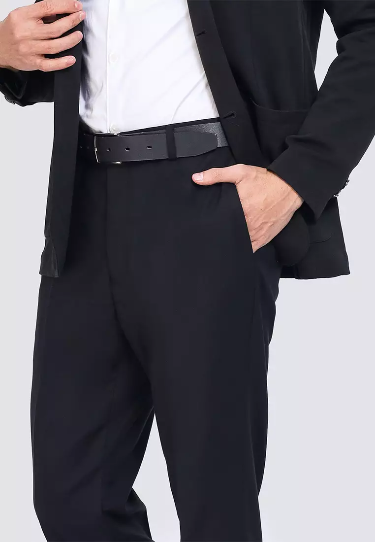 Texture Formal Stretch Trousers