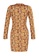Trendyol brown Printed Knitted Dress A8E99AAFA0E65DGS_7