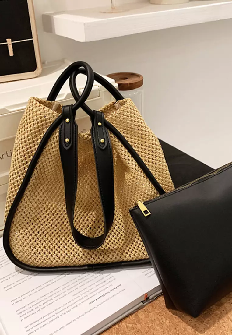 2024 New Women Large Capacity Shopping Bag Tote Bag CA080706