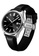 WULF 黑色 Wulf Alpha Silver and Black Leather Watch A77A1AC7F1C4BCGS_2