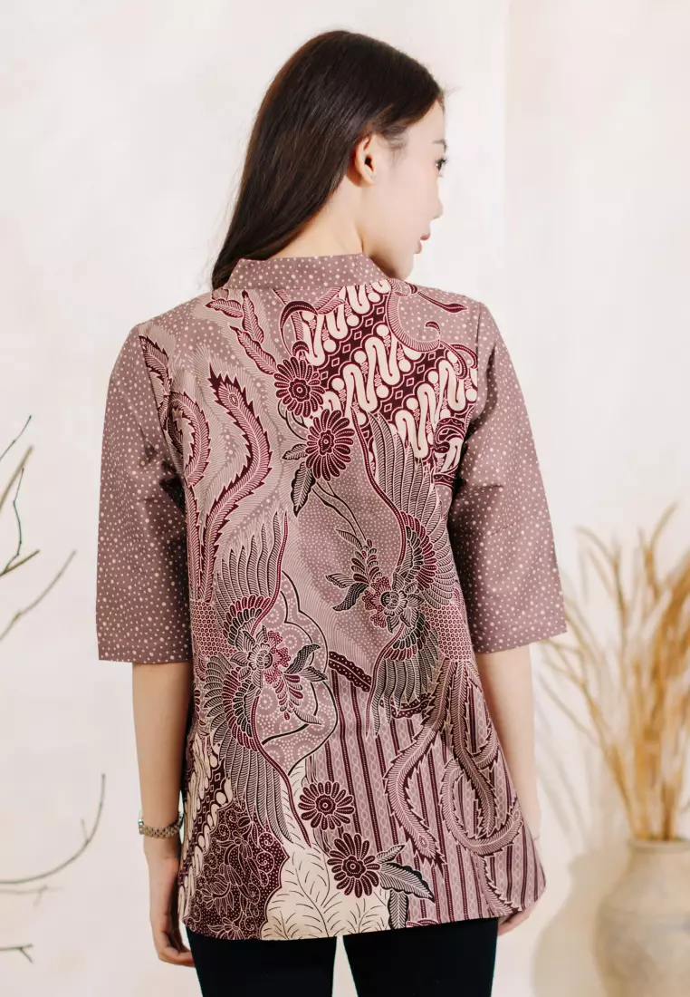 My Aksa Batik Wanita Blouse Erbertha Erbert