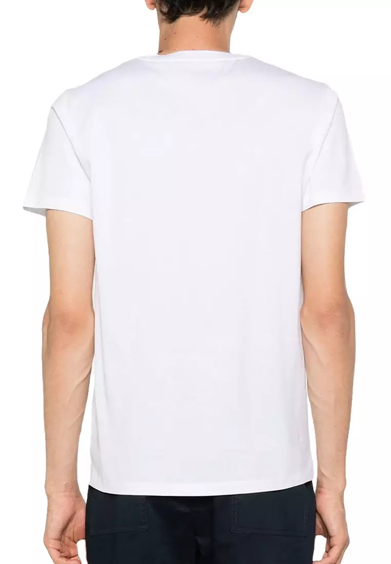Moncler t shirt logo patch clearance