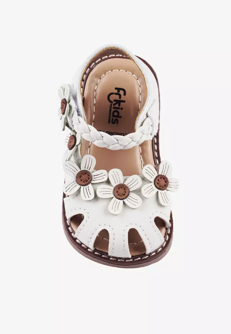 Sepatu Sandal Bunga Prewalker Pre Walker Baby Anak Perempuan B.Orchid