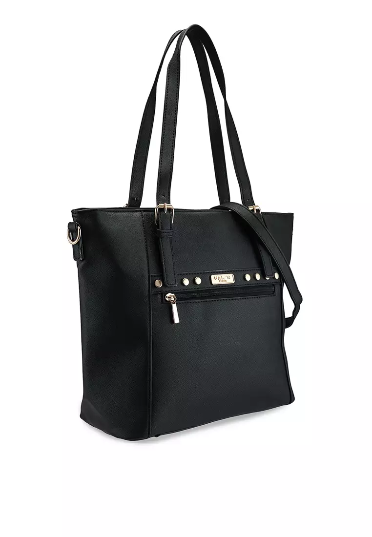 Saffiano Convertible Tote Bag