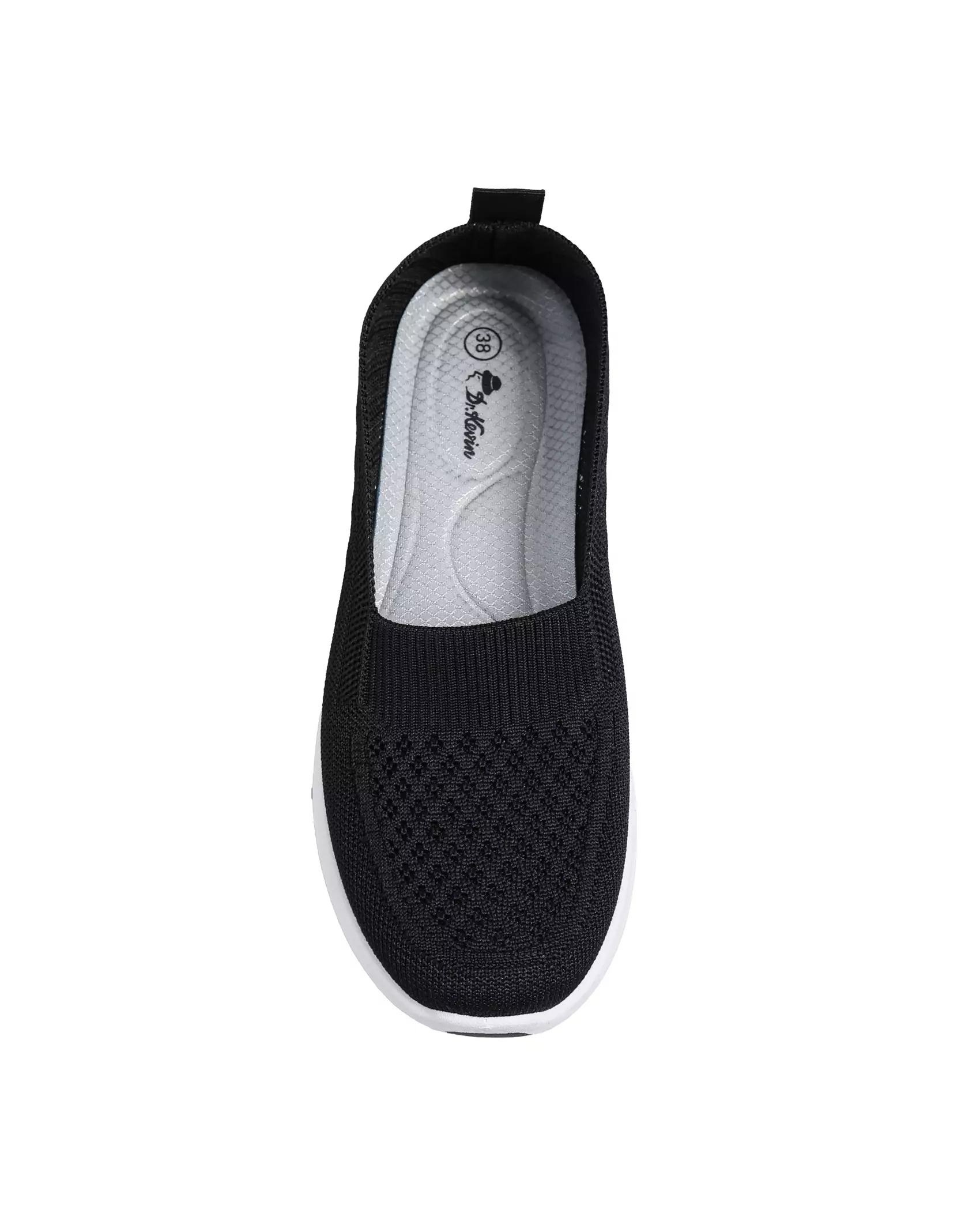 Dr. Kevin Sepatu Olahraga Sport Wanita Sneakers Rajut Slip On 559-012