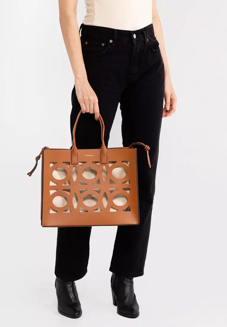 Buy Coccinelle Monogram Slice Top Handle Bag Online ZALORA Malaysia