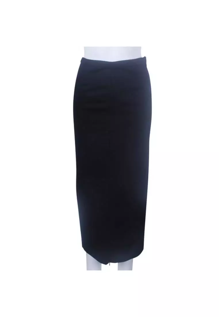 Black midi skirt designer hotsell