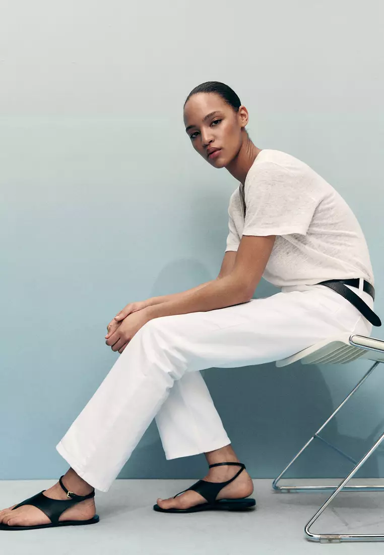 Matilda Medium-Rise Straight-Fit Jeans