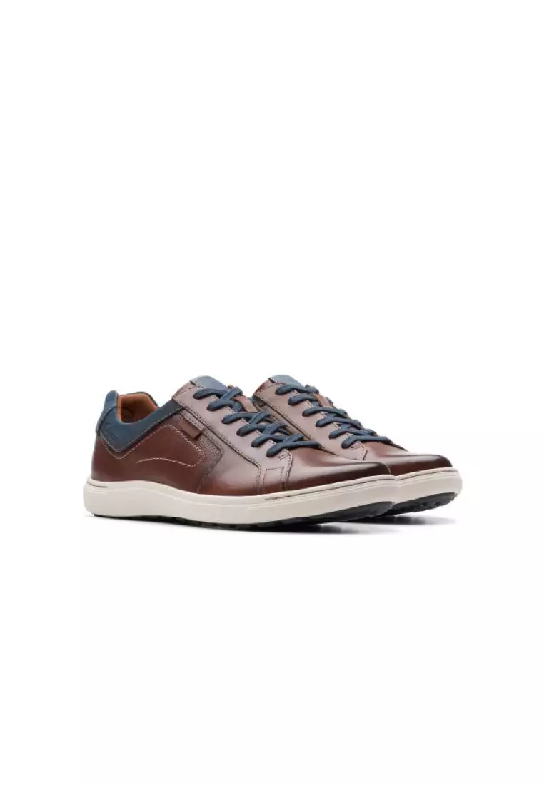 Men's Mapstone Lace Mahogany Leather
