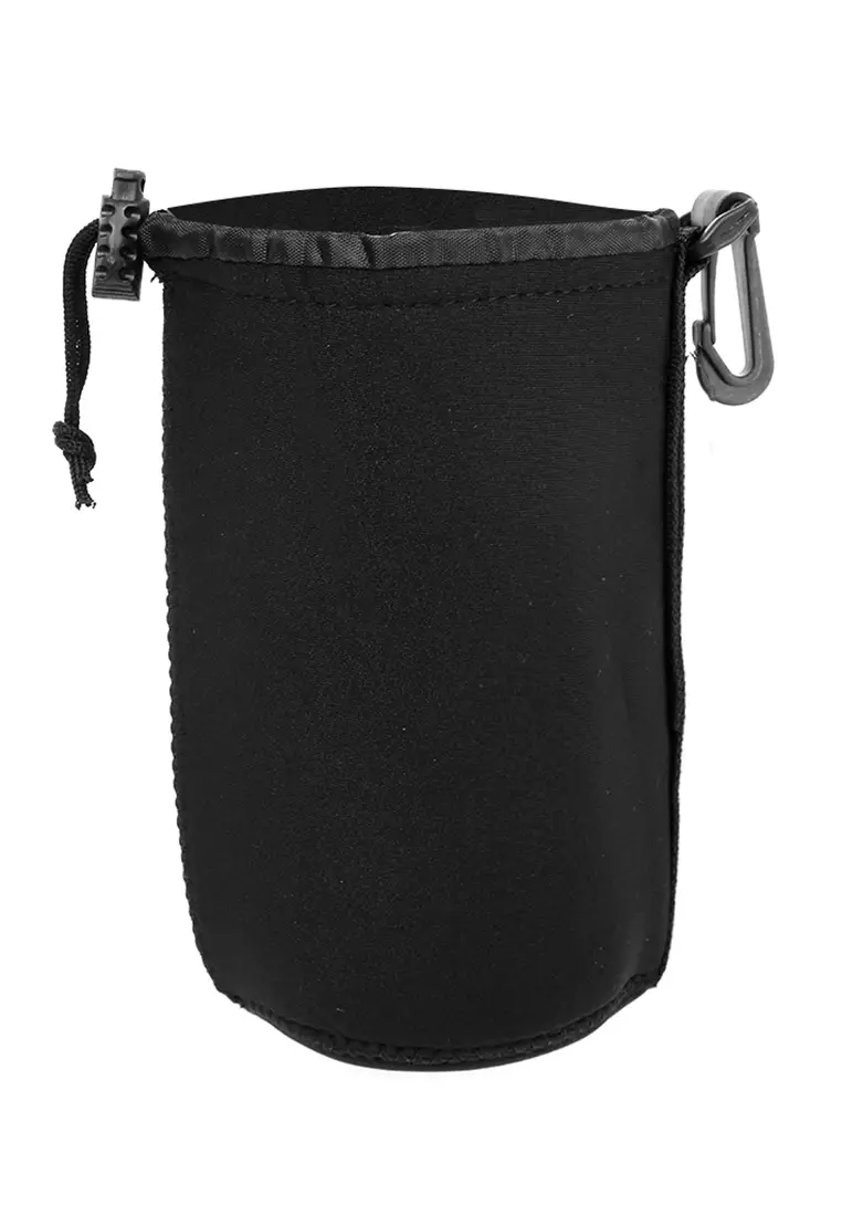 Eunh Tas Lensa Kamera DSLR 4 PCS Adjustable Buckle Material Nylon ORIGINAL - Black