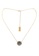 Marc Jacobs white The Medallion Pendant Necklace (nt) 0012CAC7F1B446GS_5