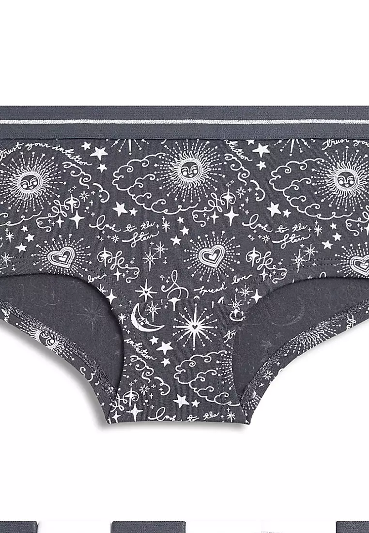 7pk Cotton Rich Cosmic Knicker Shorts
