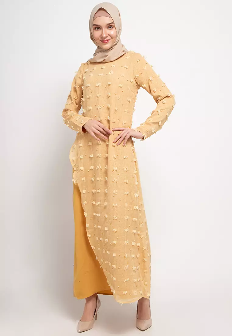 Jane Maxi Dress In Yellow