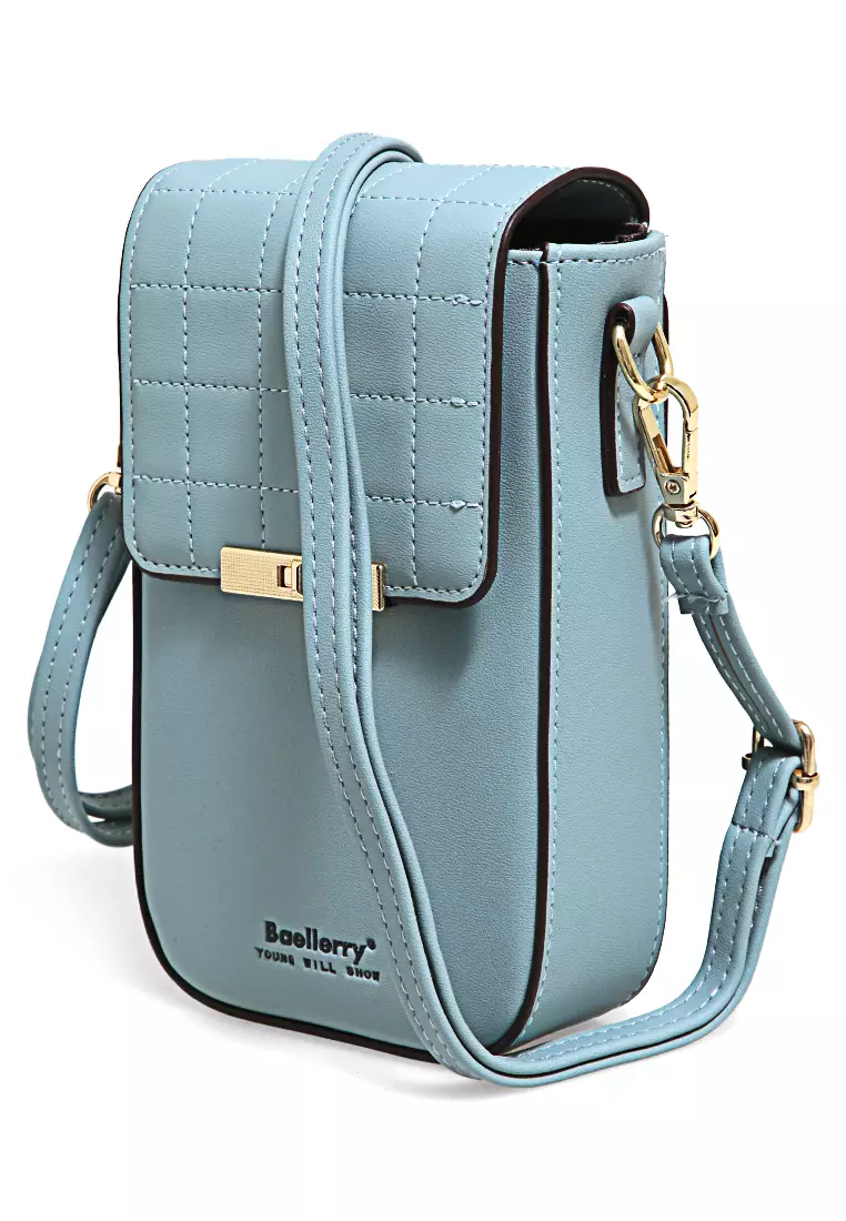 Sling Bag Wanita Tas Selempang Handphone Many Slot Material Leather ORIGINAL