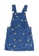 Du Pareil Au Même (DPAM) blue Blue with Prints Twill Jumpsuit Dress DD1B5KA9DF3877GS_1