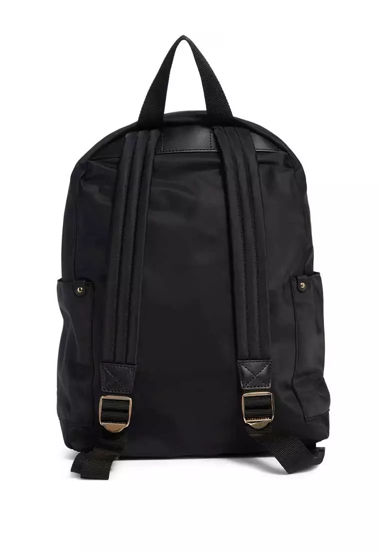 Preppy Nylon Backpack Black M0012907
