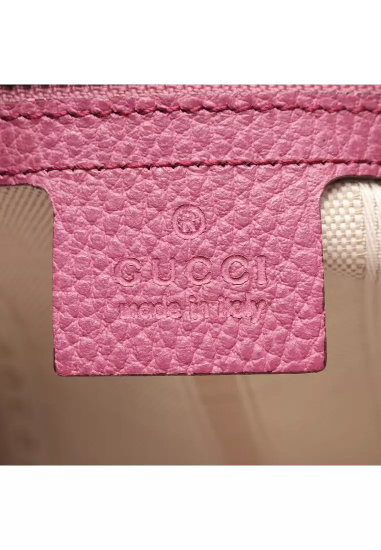 Buy Gucci Pre-Loved Gucci Interlocking G Handbag tote bag leather