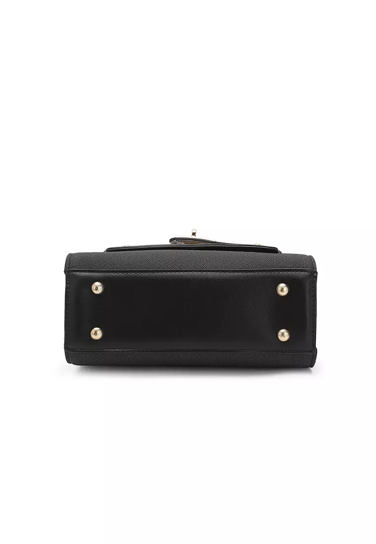 Women's Top Handle Bag / Sling Bag / Crossbody Bag / Shoulder Bag - Black