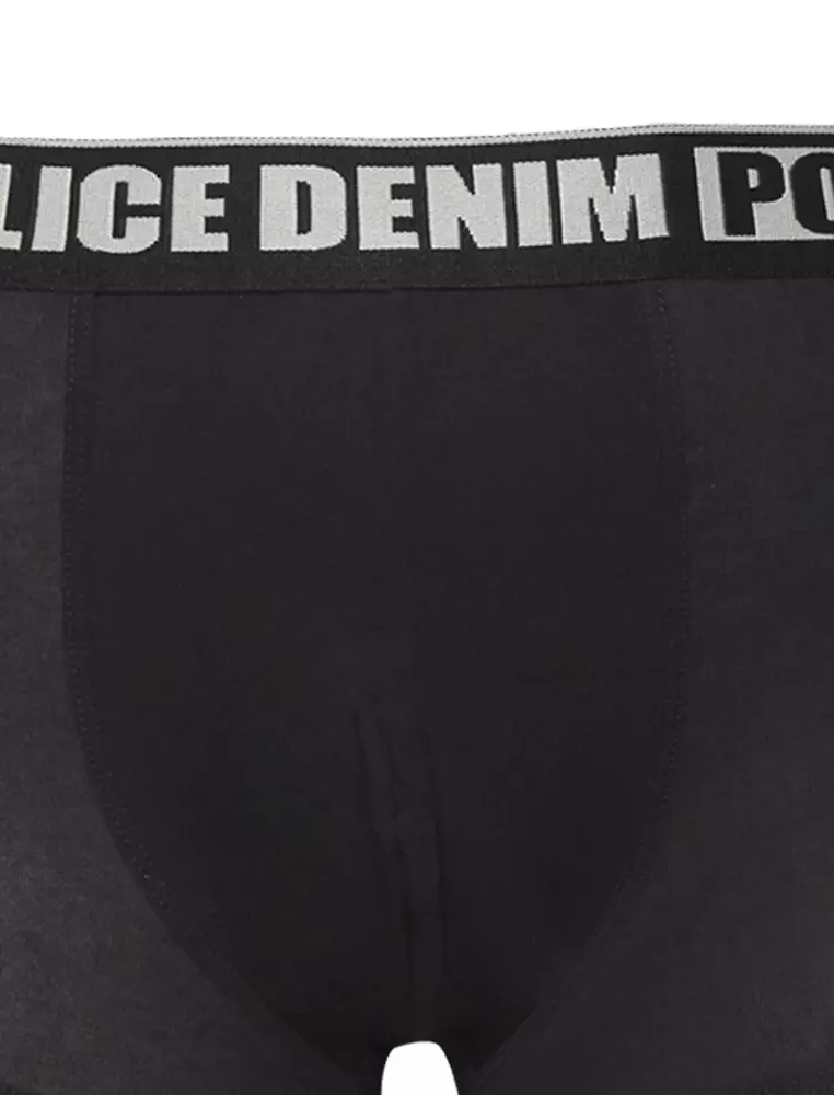 POLICE Celana Dalam Boxer Cotton Spandex Premium Pria