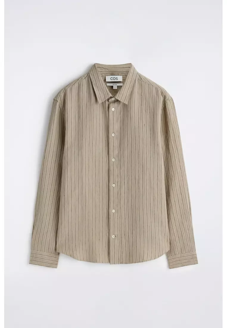 RELAXED LINEN SHIRT