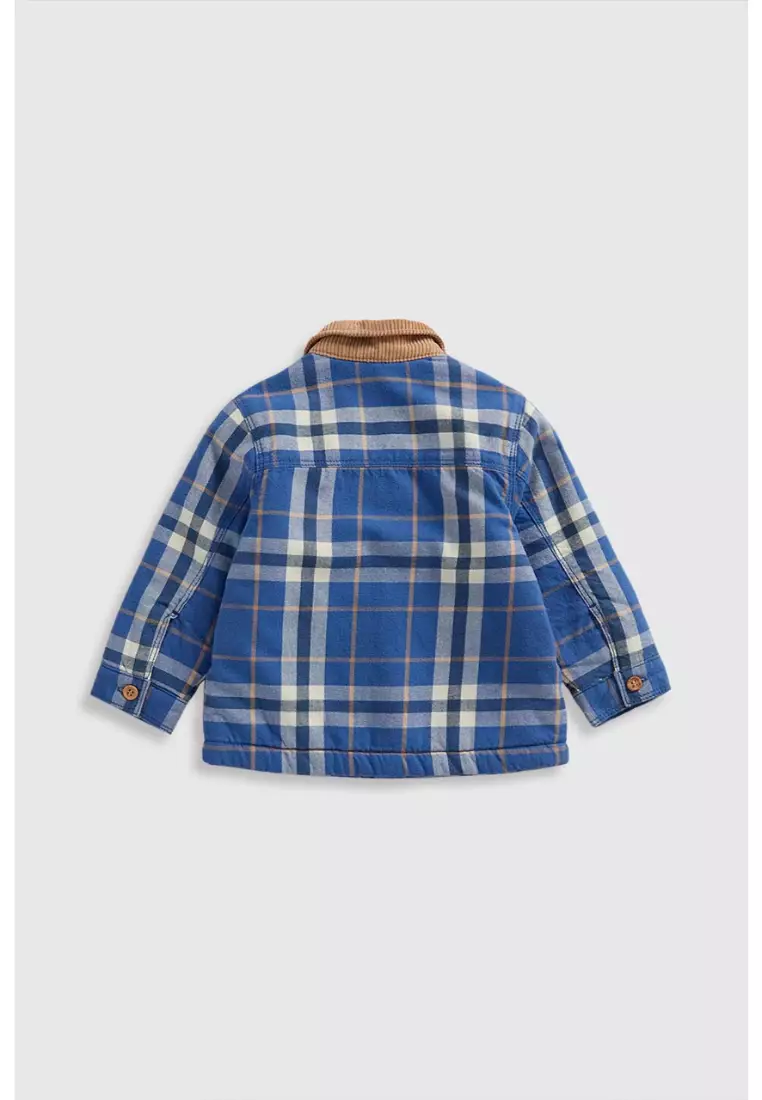 Blue Checked Shacket
