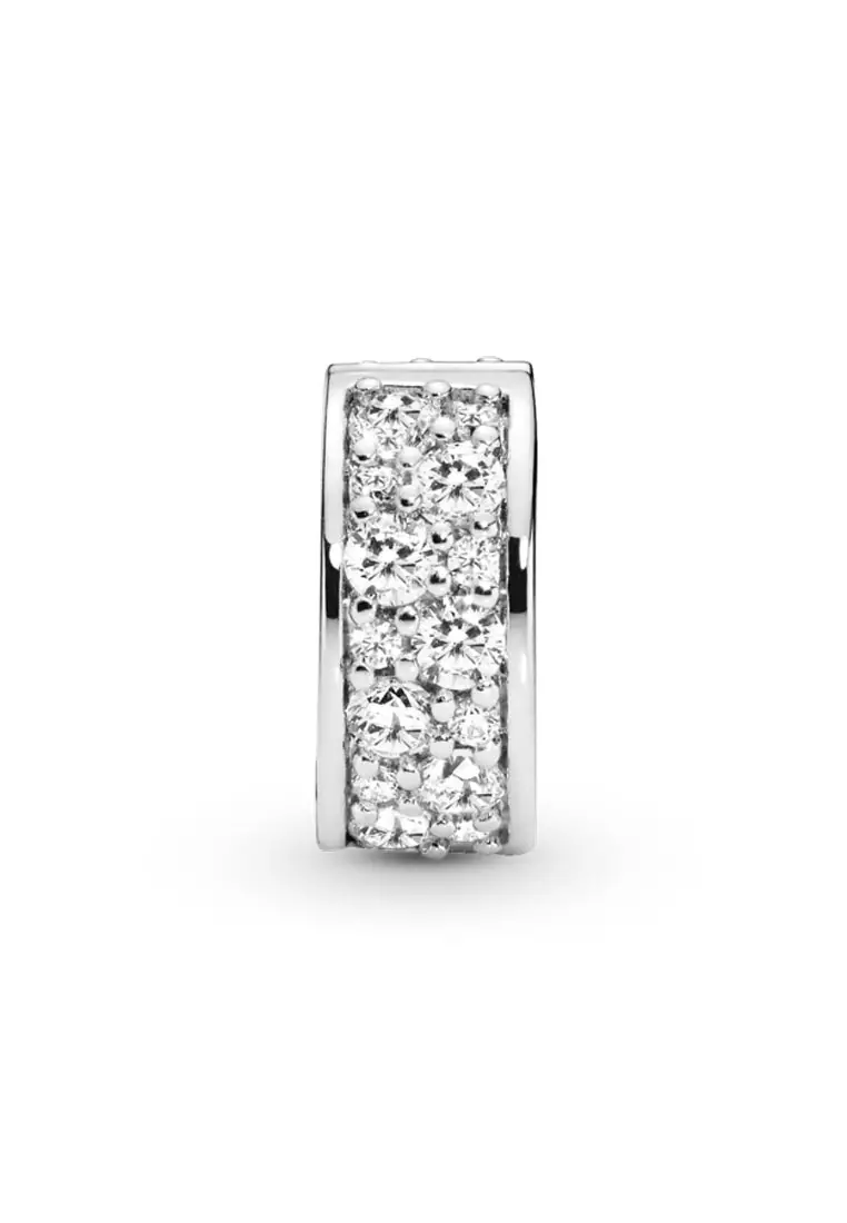 Pandora clear pave charm