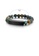Glamorousky silver Fashion Temperament Plated Black 316L Stainless Steel Geometric Rectangle Imitation Agate Beaded Bracelet D4A6AACFCA4CB4GS_2