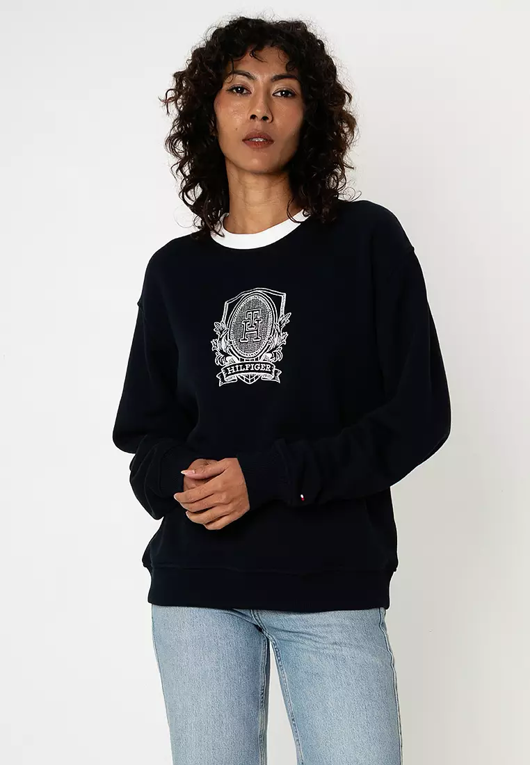 Tommy hilfiger crest jumper new arrivals