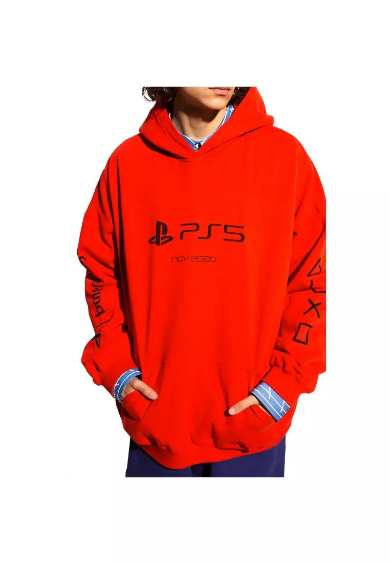 Red sale balenciaga jumper