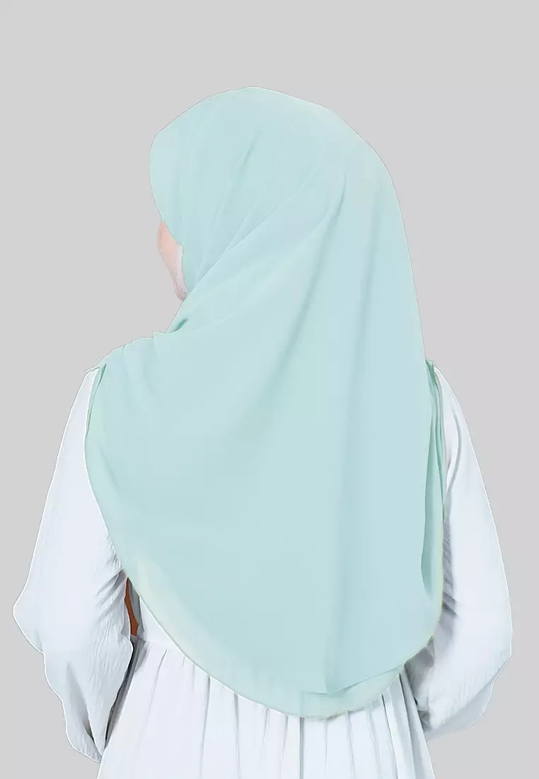HIJAB INSTAN IRISH - CYAN