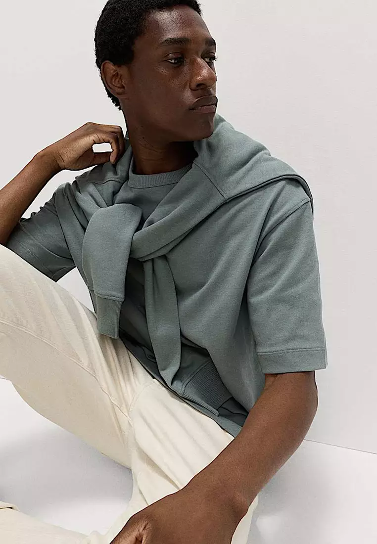 Oversized Pure Cotton Heavy Weight T Shirt