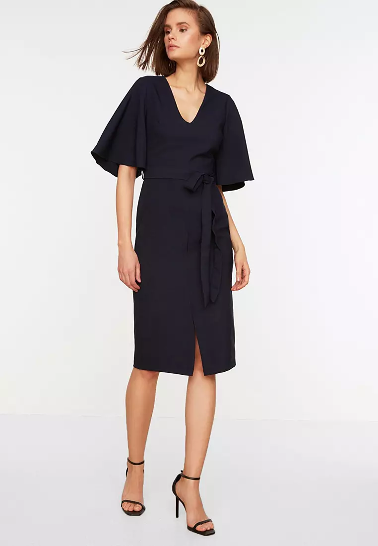 Buy Trendyol Flared Sleeves Dress 2024 Online | ZALORA Singapore