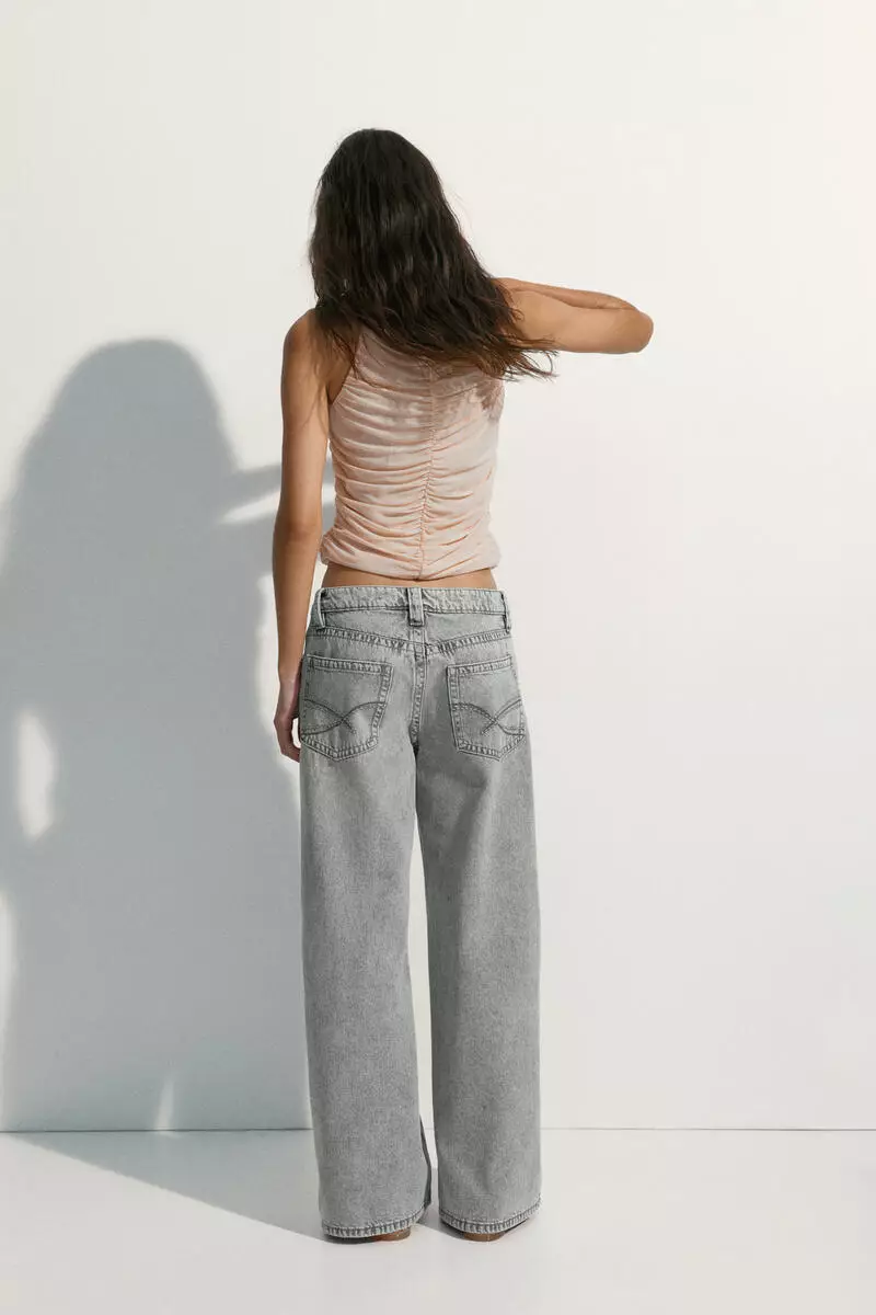 Baggy Wide Low Waist Jeans
