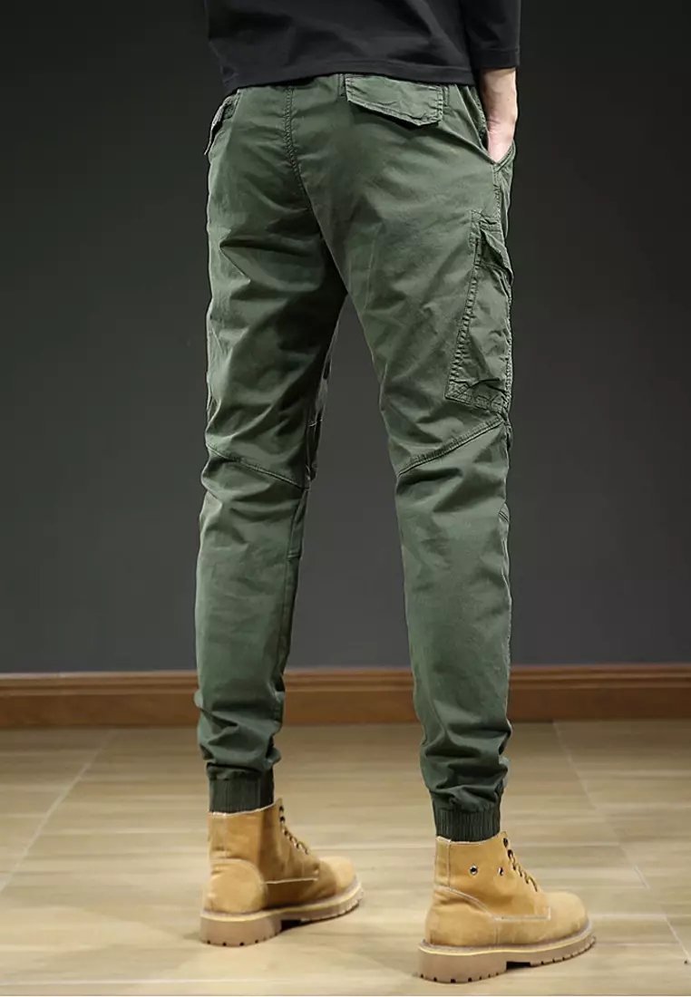 休閒修腿束腳褲 GJL8650