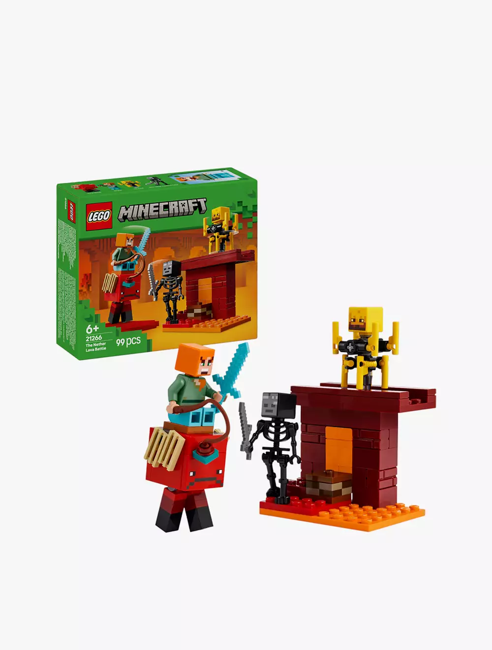 LEGO® Minecraft The Nether Lava Battle - 21266