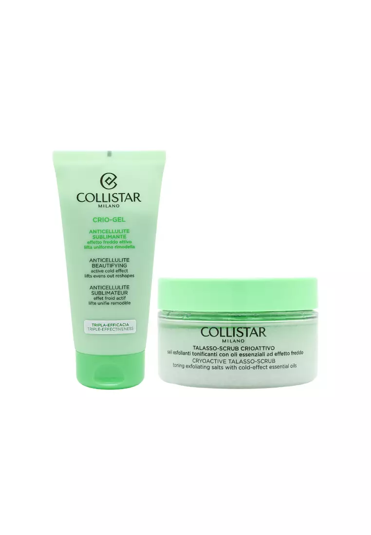Collistar Crio Gel & Cryoactive Scrub Set (2pcs)