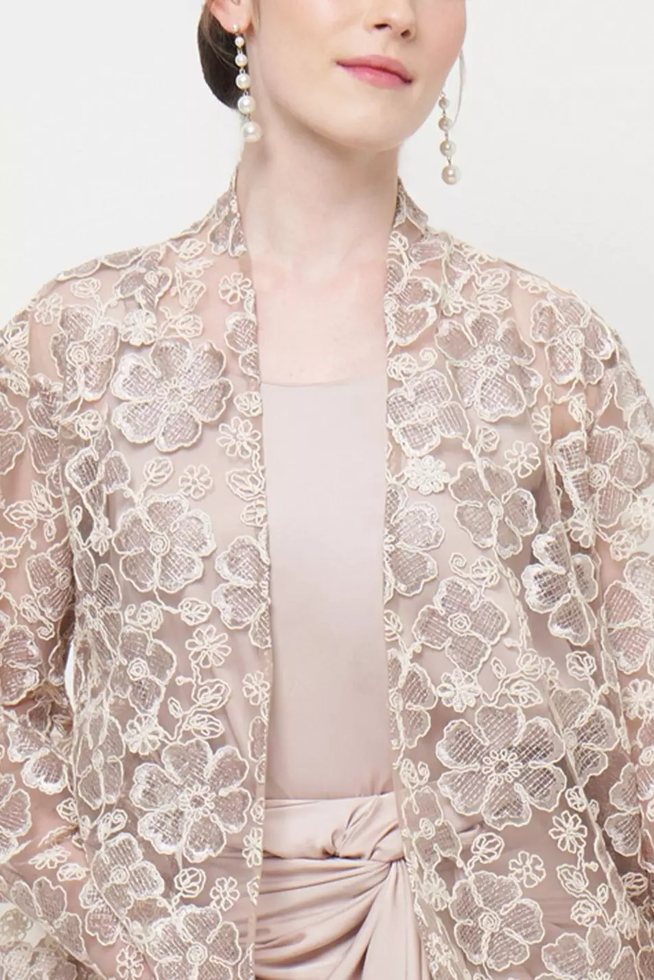 Zeela Outer Top in Nude