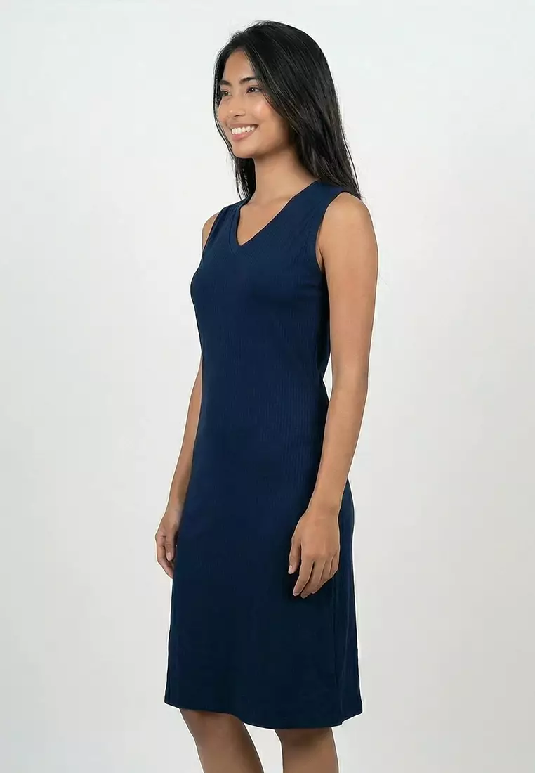 Jaycel Textured Ribbed Dress
