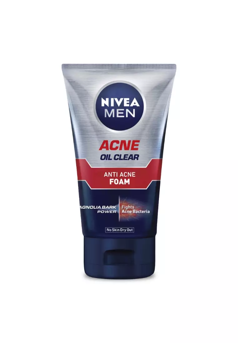 Men Facial Wash Acne Oil Clear Foam, Cleanser For Oily Skin, Skin Care For Men,100g
