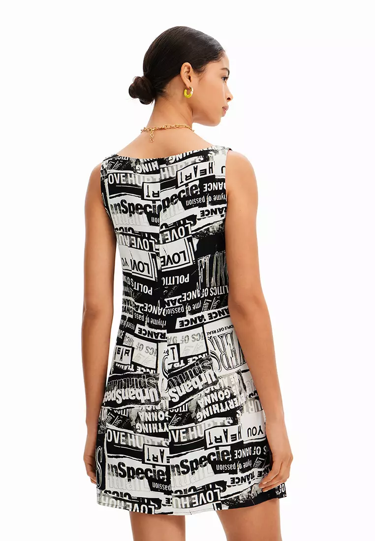 Missguided on sale newspaper dress