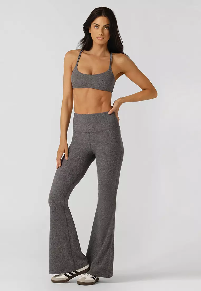 Divine Rib Flared Leggings