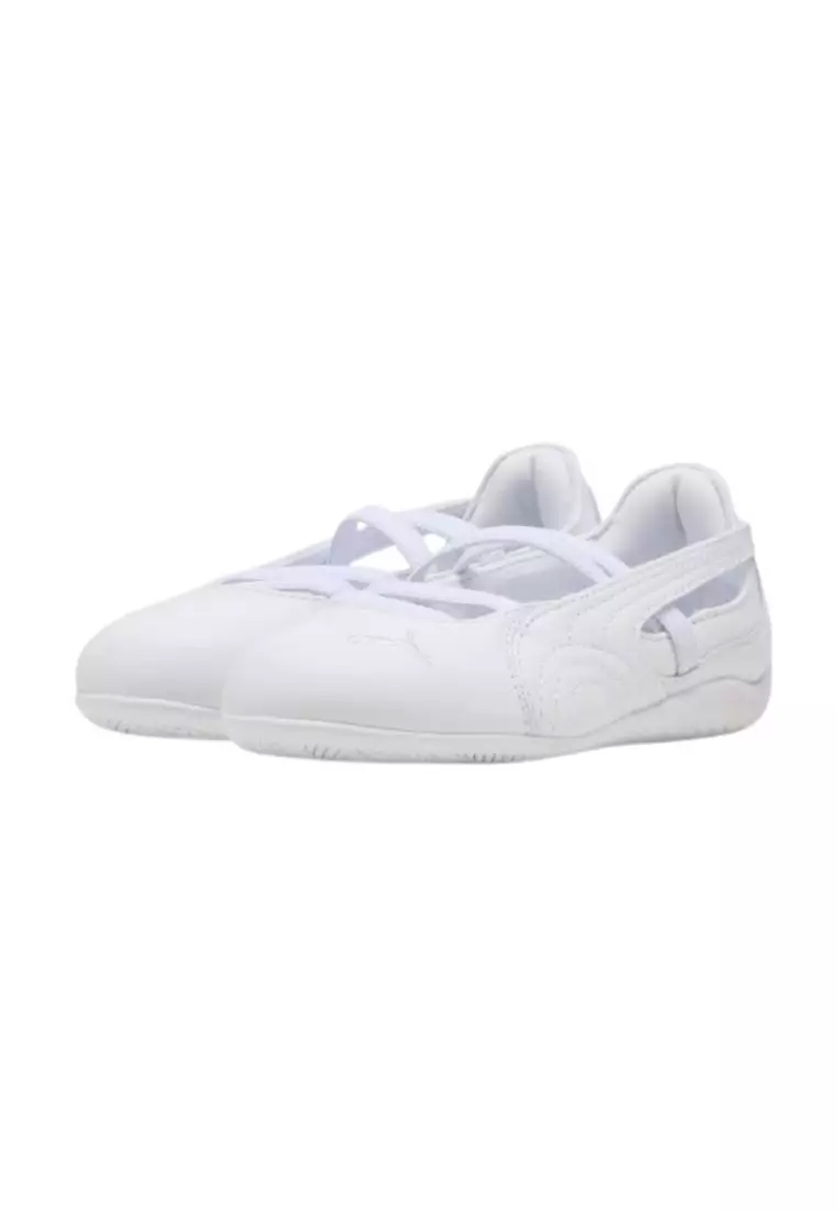 PUMA  Speedcat Ballet Lth Ps 40836802 - Sepatu Anak (Putih)