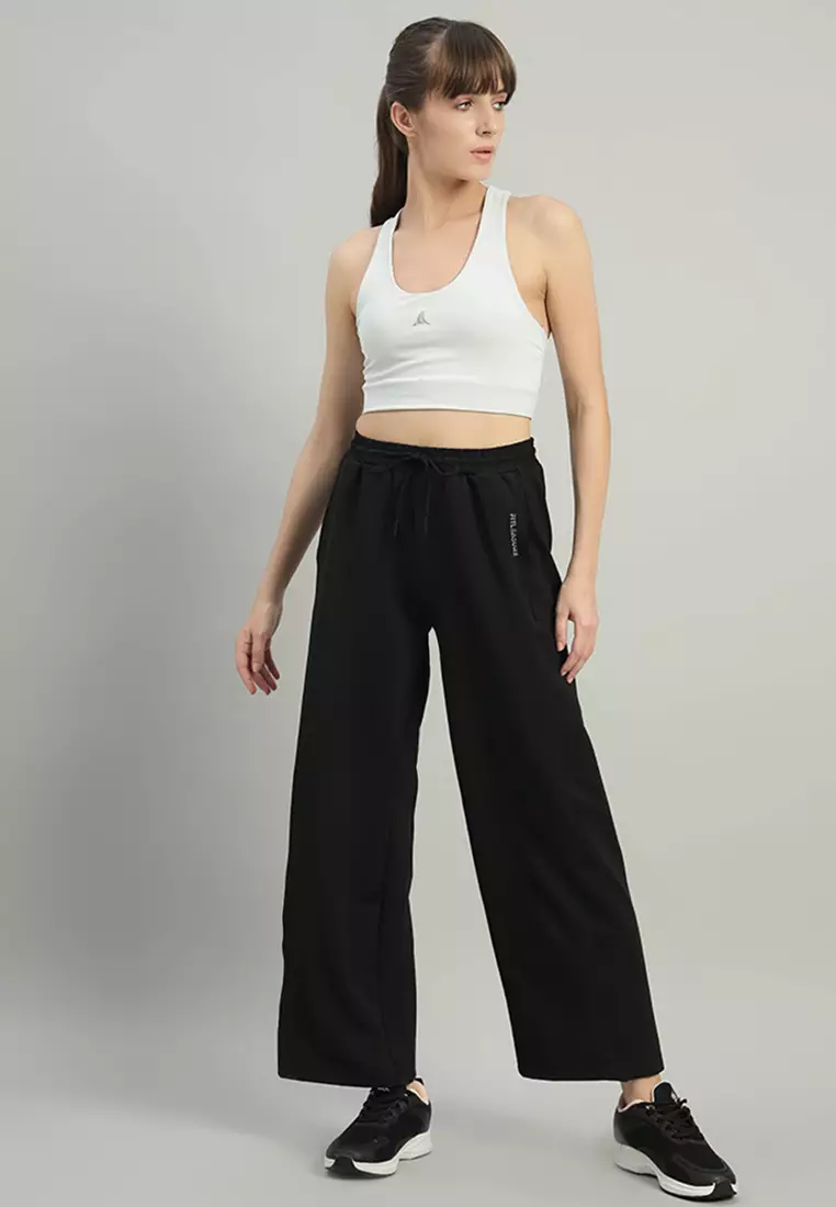 Women’s Textured FlexiFit Wide-Leg Pants