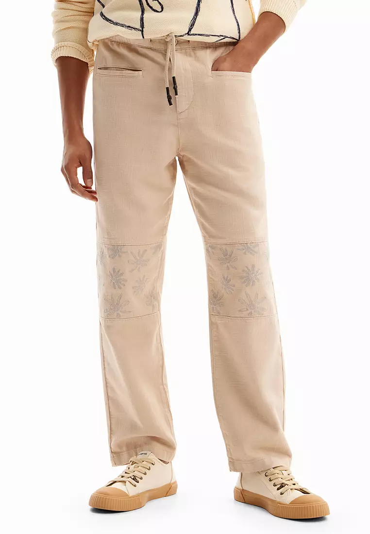 Desigual Man Tapered jogger trousers.
