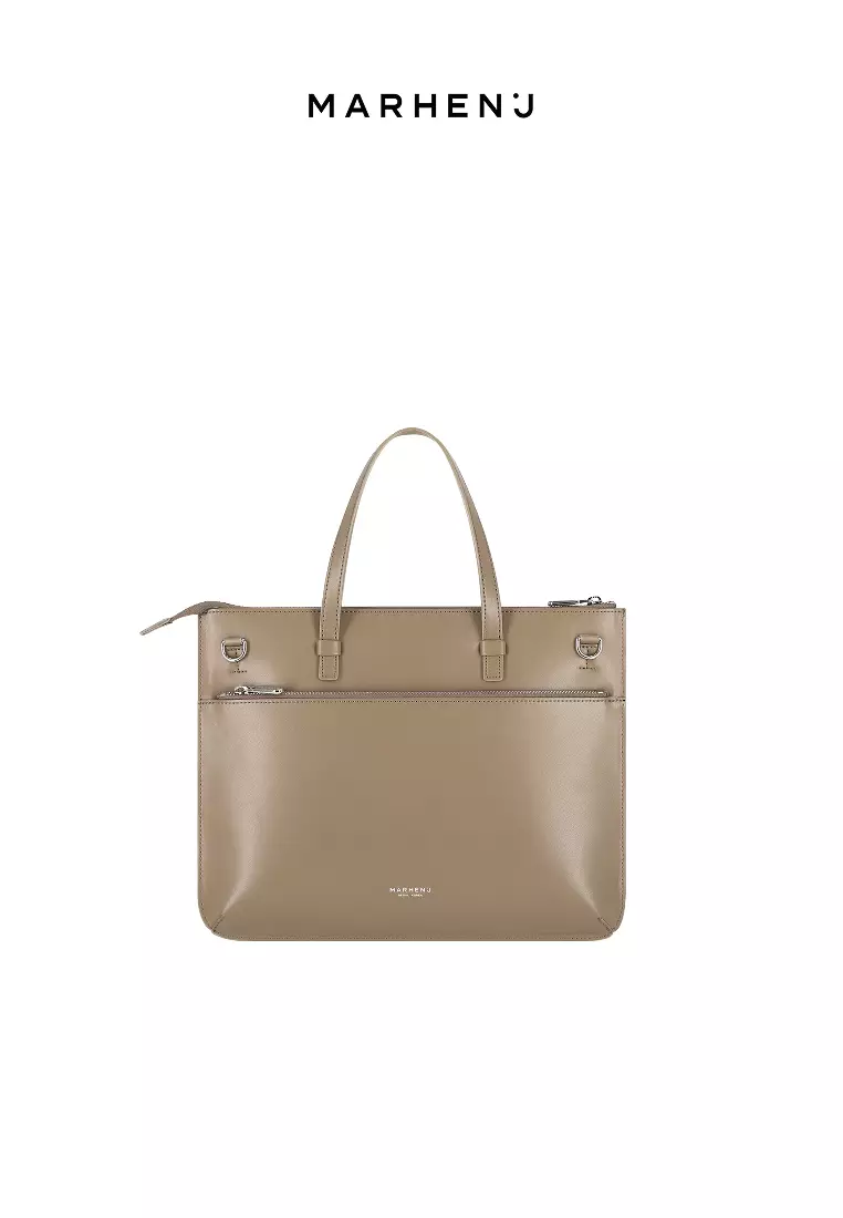 ALEX 13 Vegan Leather Crossbody Bag Sole Taupe